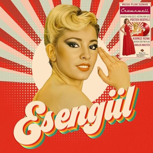 Esengül Esengül Plak Kırmızı LP - Görsel 3