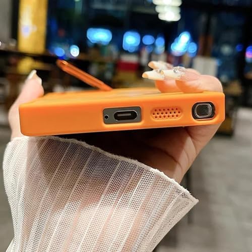 Galaxy S24 Ultra ile uyumlu Kamera Lens Aparatlı Stand Olabilen Magsafe ile uyumlu Kamera Korumalı Şeffaf Full Color Magnetic Wireless Telefon Kılıfı (DERİN MOR, Galaxy S24 Ultra) - Görsel 3