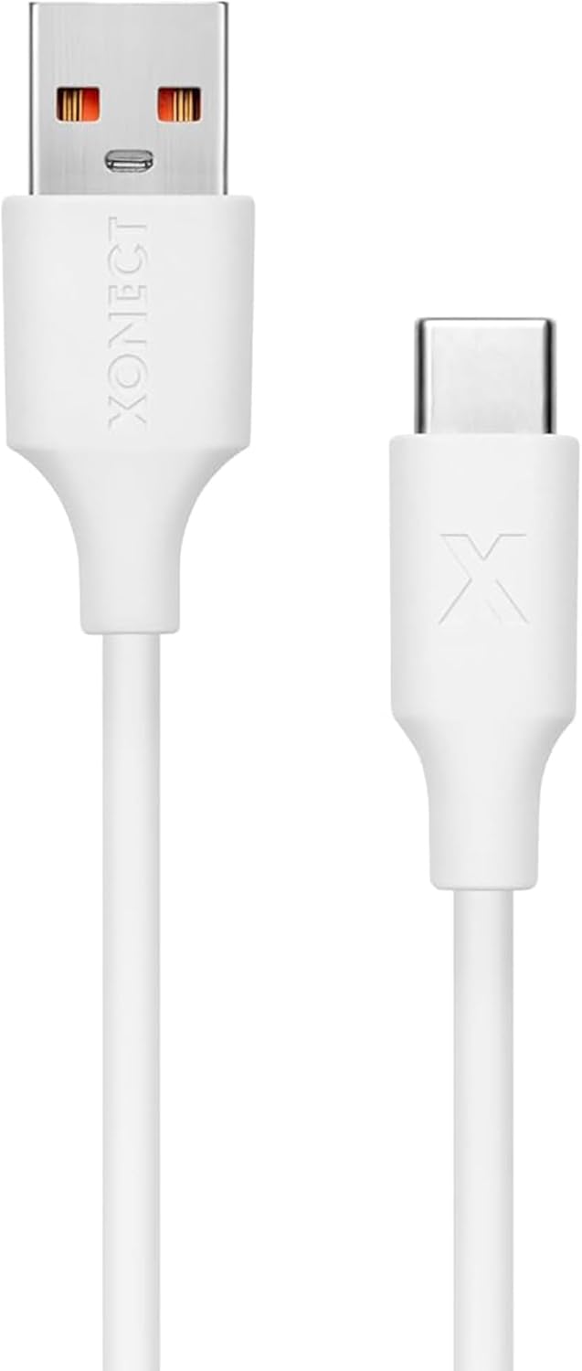 Alternative view of USB to Type-C ile Uyumlu iPhone ve  ile Uyumlu Hızlı Şarj ve Data Kablosu 40 cm (Beyaz)
