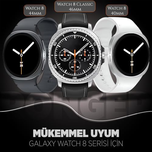 ile Uyumlu Mountain Loop Kordon Galaxy Watch 8 44mm/40mm/Classic 46mm [2025] için 1.Sınıf Dokuma Kumaş Metalik Bağlantılı Galaxy Watch 8 44mm Kordon Premium Yumuşaklıkta Kayış