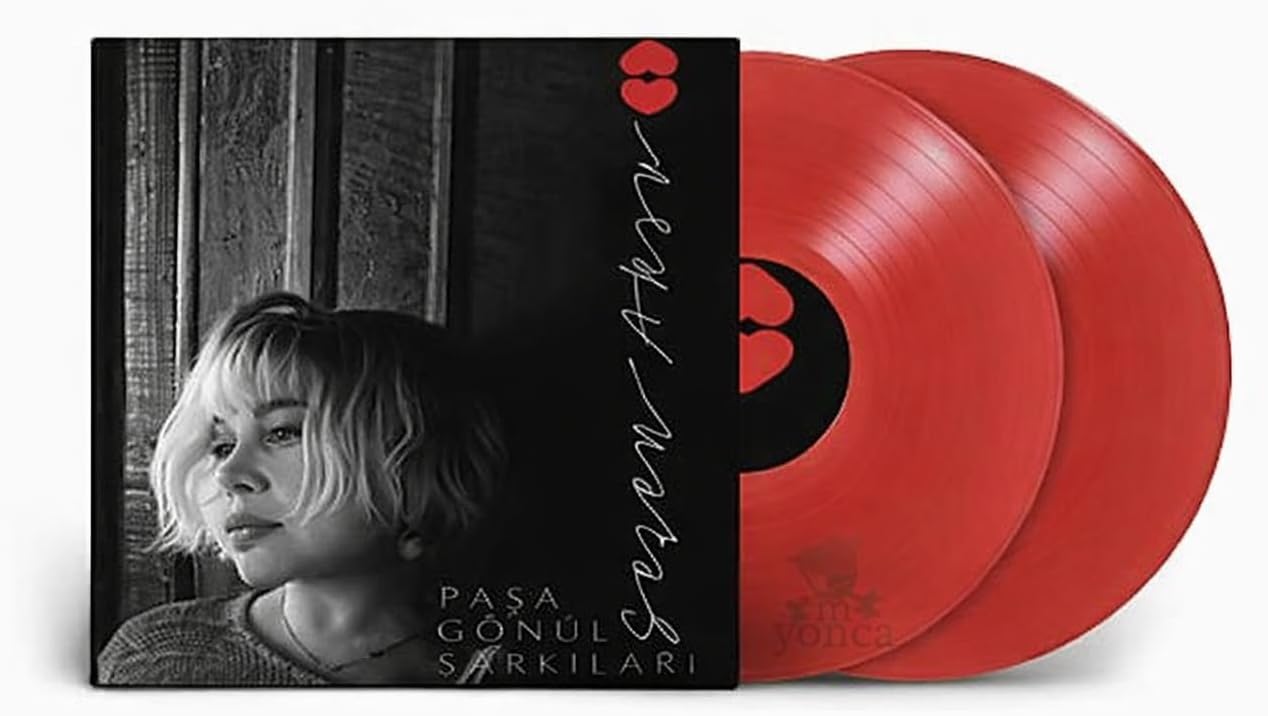 Sezen Aksu Paşa Gönül Şarkıları - Kırmızı Renkli Plak, Vinyl 2LP, Çift Plak Seti - My Yonca - Görsel 3