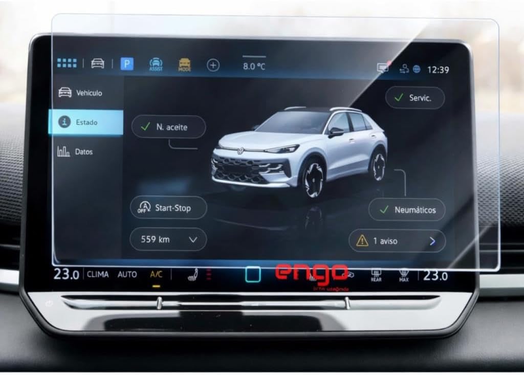 Volkswagen T-Roc Ekran Koruyucu 12.9 İnç Multimedya Nano