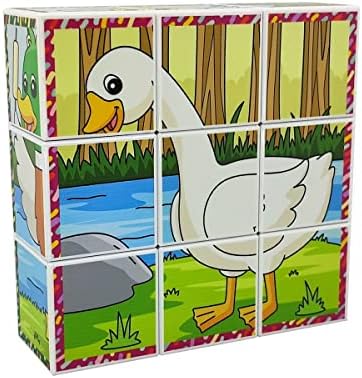 Alternative view of Uçan Hayvanlar 3D Manyetik Puzzle (9 Mıknatıslı Küp 6 Yapboz)