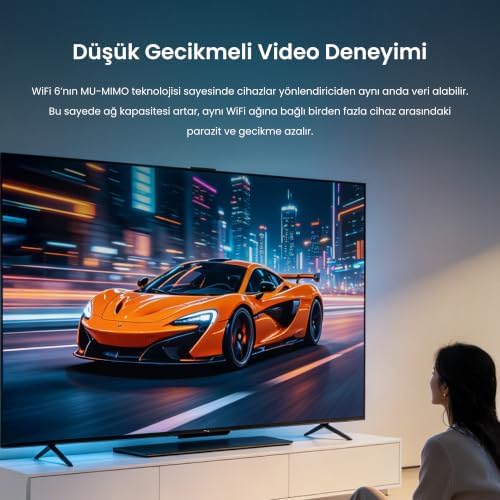 Alternative view of 300Mbps Wifi 6 Çift Bant Kablosuz Alıcı Verici Nano USB Adaptör