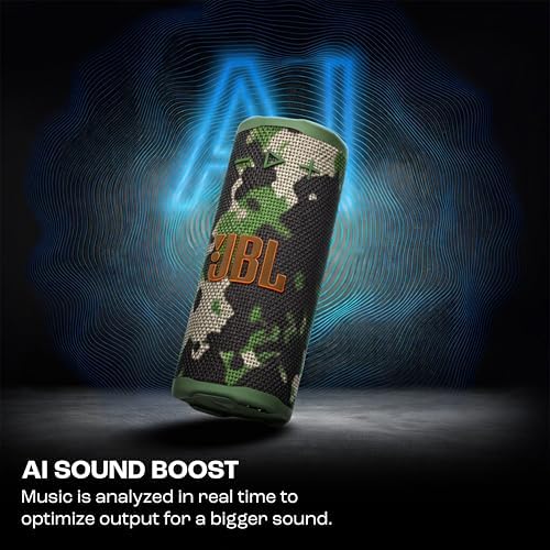 Alternative view of JBL Grip Bluetooth hoparlör, Camuflaj, JBL Pro ses, AI Sound Boost, IP68 su geçirmez ve toz geçirmez, ambiyans aydınlatması, 14 saate kadar çalma süresi, Auracast çoklu hoparlör bağlantısı, JBL
