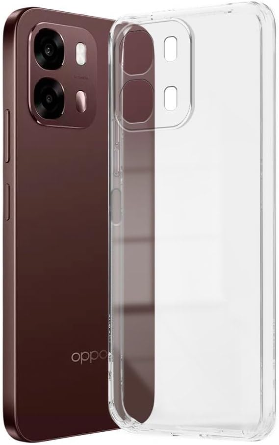 Ehr. Oppo A6 Pro 4G ile Uyumlu Kılıf, 2mm Kalınlaştırılmış Şeffaf Silikon, Darbe Emici Kamera Korumalı Esnek Arka Kapak - Görsel 2