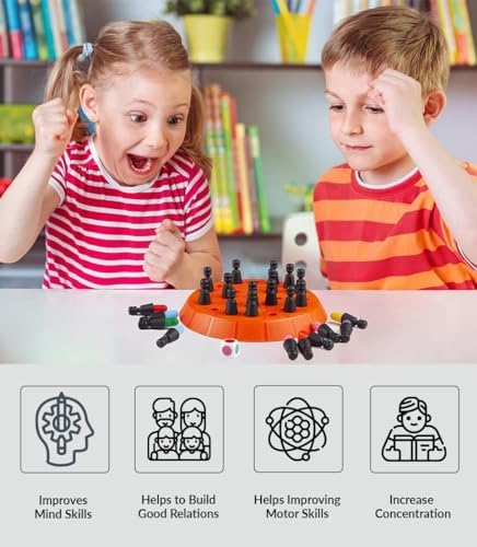 thinkmaster Think Master Memory Chess Zeka Oyunu - Renklerle Hafıza Ve Zihin Geliştirme Satrancı, Çocuklar İçin Zeka Oyunları…