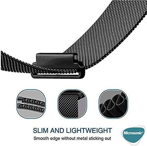 Watch 4 Pro Milanese Loop Kordon ( Watch 4 Pro ile Uyumlu Kordon, Akıllı Saat Kayışı)