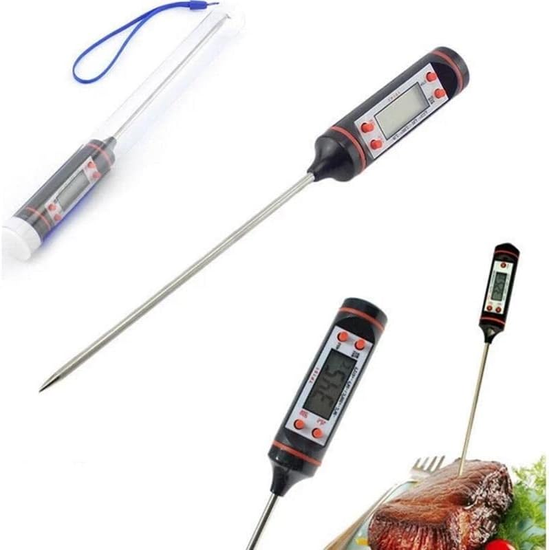 Alternative view of Dijital Mutfak Termometresi - Sıcaklık Ölçer Gıda, Yemek, Et, Süt Sıcaklık Ölçer