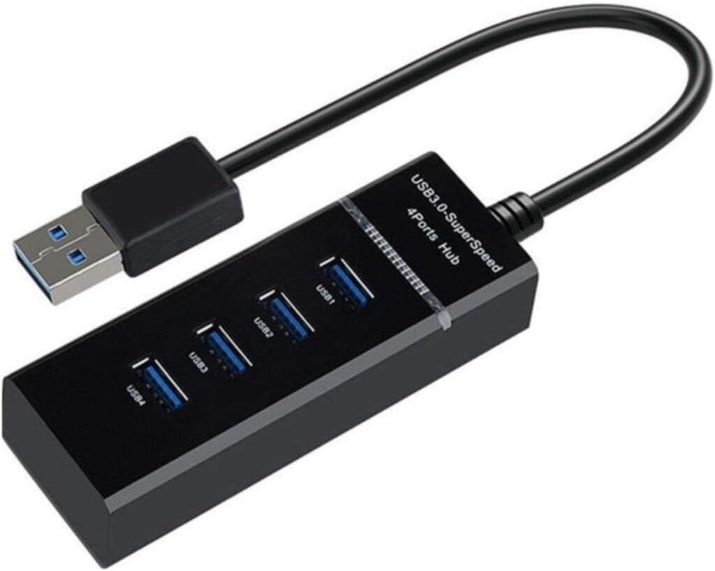 4 Port USB 3.0 Çoğaltıcı Çoklayıcı Hub Switch Çoklu Cihaz 4360 - Görsel 3