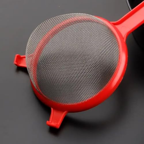 Plastik Kasa, Metal İç Süzgeç 3 Farklı Boy (14 cm) - Görsel 3