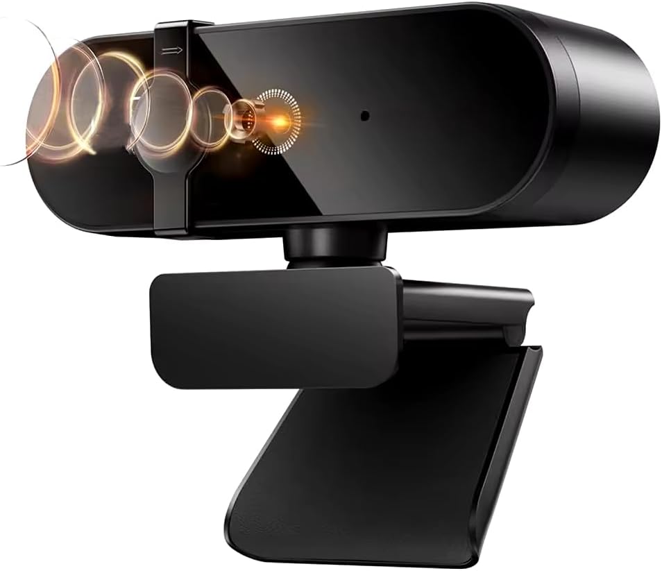 Alternative view of WebCam 4K Konferans Kamera Gizlilik Bandı Dahili Mikrofon Chat Görüntülü Sohbet Yayın Kamerası HD Video Web Kamerası 813