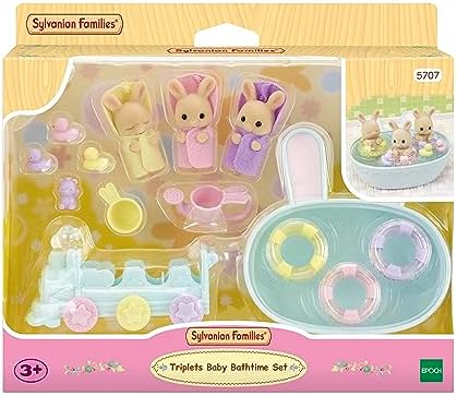 Alternative view of Sylvanian Families Epoch ESF5707 Üçüzler Banyo Seti Oyuncak