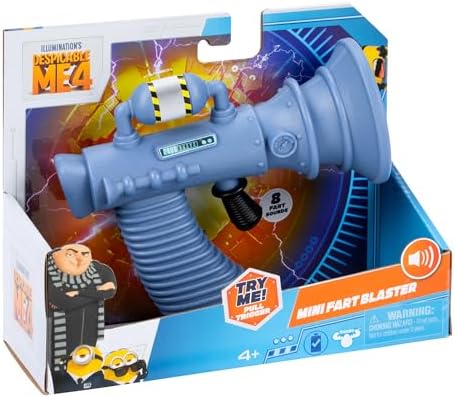 Minions Despicable Me 4: Mini Osuruk Blaster - Ses Efektli, 8 Eğlenceli Osuruk Sesi - Görsel 3