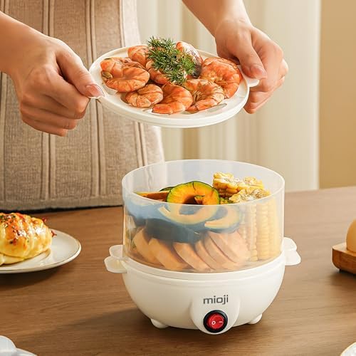 Mioji EG8S 250W Yumurta ve Çok Amaçlı Buharlı Pişirici - Görsel 3