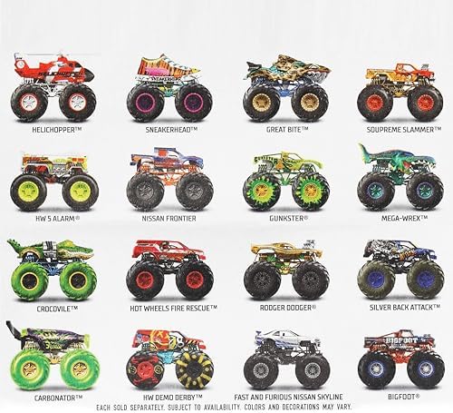 Trucks 1:64 Ölçekli Araçlar, Dev Tekerlekler ve Koleksiyon Tekerlekleri, FYJ44 - Görsel 3
