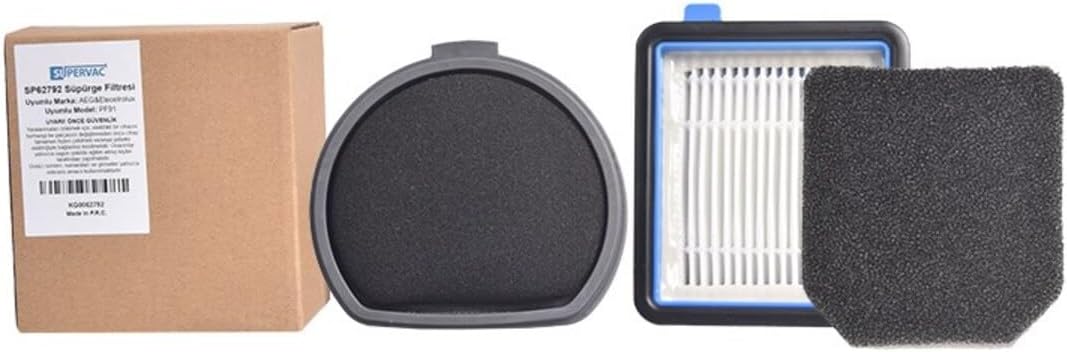 Electrolux Pure F9 PF91-4IG, PF91-6IBM, PF91-ALRG Süpürge ile Uyumlu Filtre Seti