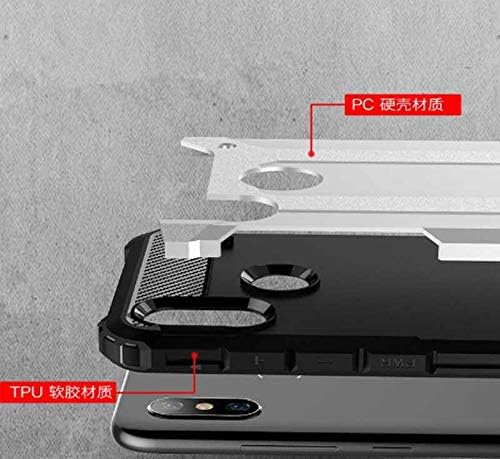 Alternative view of Xiaomi Mi 8 SE ile uyumlu Çİft Katman Koruyucu Crash Military Tank Kılıf - Kırmızı