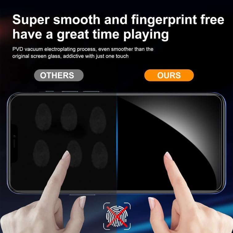 Vivo Y21s - Y32 - Y33s Privacy (Hayalet) Ekran Koruyucu – 2 Adet - 9H Temperli Cam, Yan Görünme Engelleyici, Tam Kaplama - Görsel 3