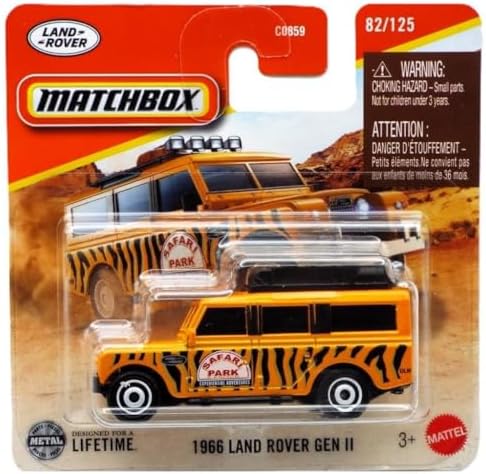C0859 1:64 Tekli Arabalar 1966 Land Rover Gen 2 JBT05
