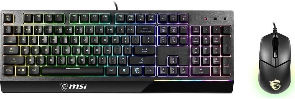 Alternative view of MSI GG Vigor GK30 Combo TR Gaming Klavye & Mouse, RGB LED Aydinlatma, USB Baglanti, Suya Dayanıklı