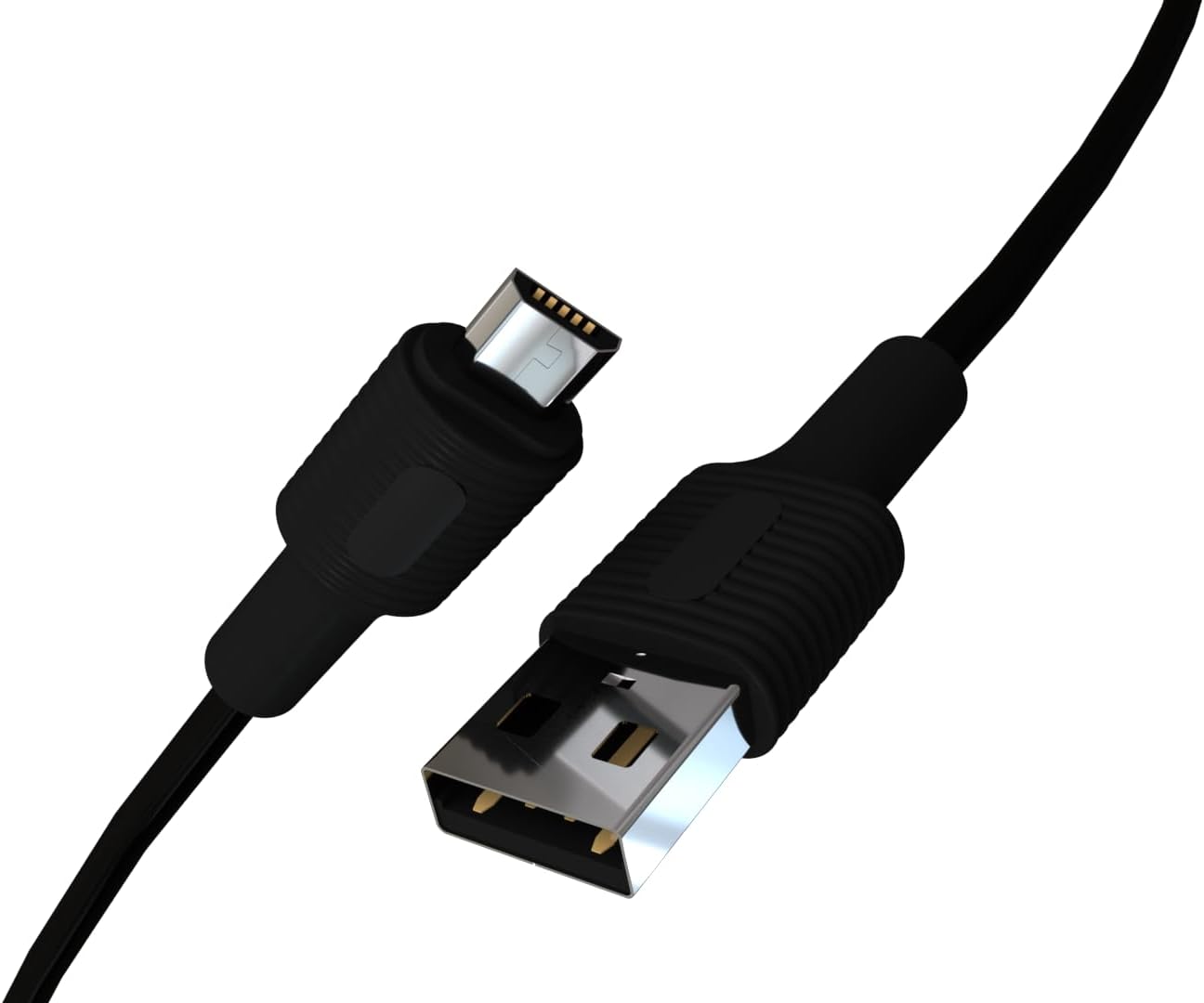 Alternative view of Micro USB Hızlı Şarj Kablosu (Siyah + Siyah Uç) (150 CM)