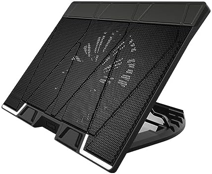 Zalman NS3000 Dizüstü Bilgisayar Soğutucu Pedi, 17 inç'e kadar Oyun Dizüstü Bilgisayarı için Yüksek Performanslı Soğutma Standı, Ayarlanabilir Yükseklikler (6 Seviyeli), USB Powered w/USB-C Hub, - Görsel 3