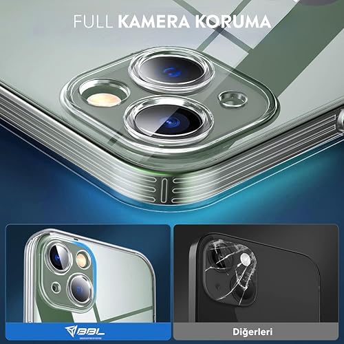 Alternative view of Apple İPhone 13 Kamera Korumalı Şeffaf Silikon Kılıf