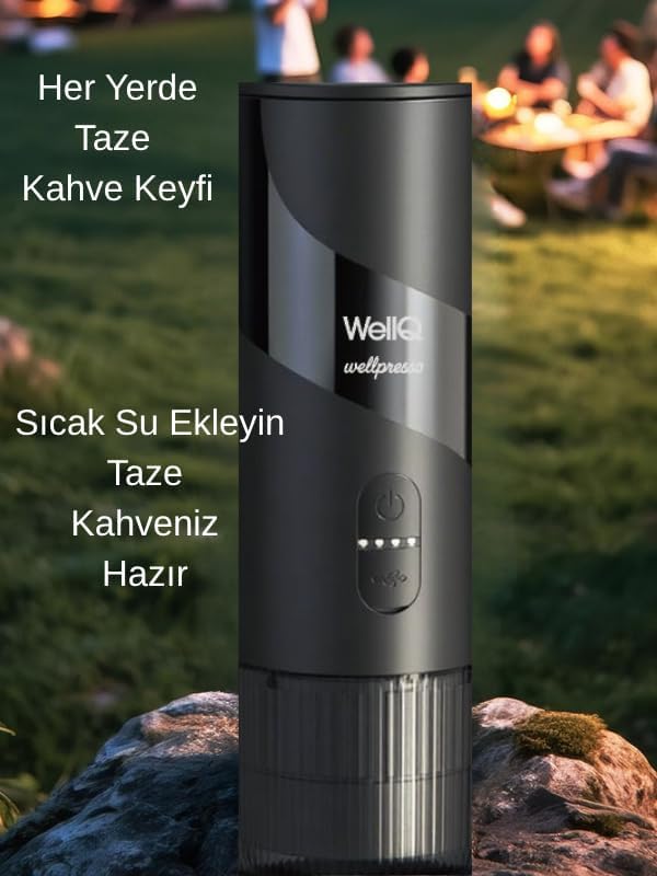 Alternative view of Wellpresso Taşınabilir Şarjlı Espresso Kahve Makinesi