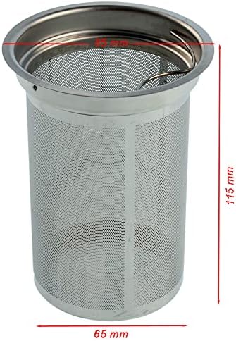 Çay Makinesi Metal Demlik Süzgeci 6.5 x 11.5 cm