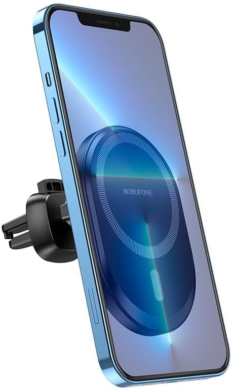 Borofone Profesyonel Araç İçi Telefon Tutucu iPhone Uyumlu Araç Havalandırmasına Uygulanır Kullanımı Kolay Güçlü Manyetik Tutucu BH71 - Görsel 3