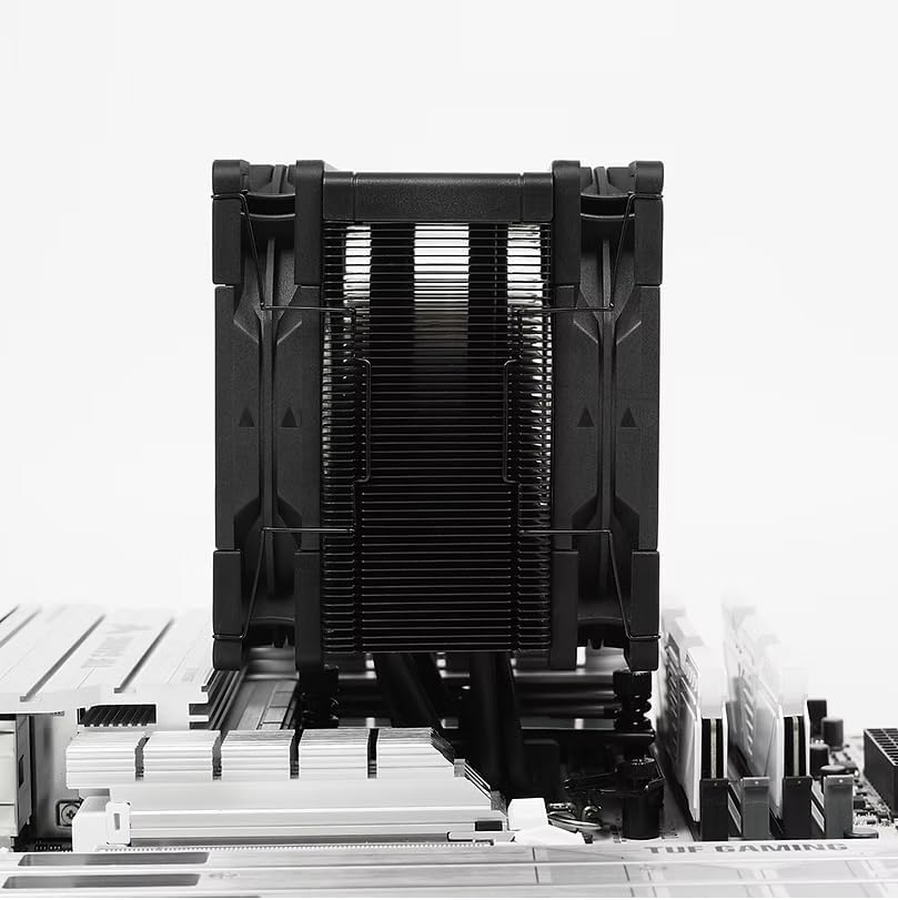 Alternative view of Scythe Kotetsu 4 Dual Fan Black Edition CPU Hava Soğutucu, Intel LGA1700, LGA1151, AMD AM5, AM4 Desteği, 120mm, Tek Kule (Kotetsu 4 Dual Fan Black Edition)
