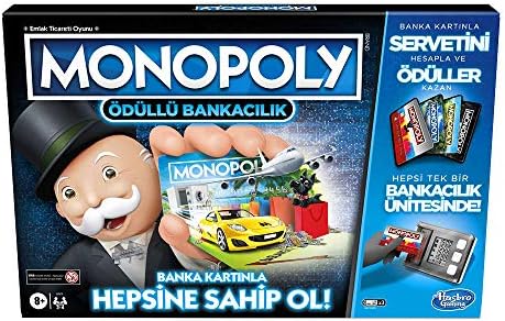 Hasbro Gaming Monopoly Ödüllü Bankacılık Kutu Oyunu, 8+ yaş, 2-4 oyuncu - Görsel 3
