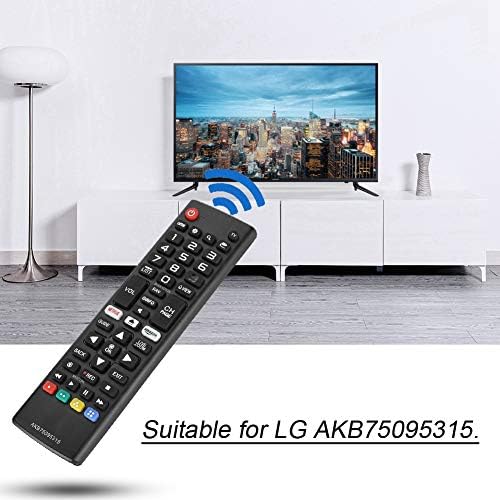 Sutinna LG televizyon için Evrensel TV Uzaktan Kumanda, ABS Yüksek Hassasiyetli Uzun Mesafe Akıllı Uzaktan Kumanda Yedek AKB75095315 - Görsel 2