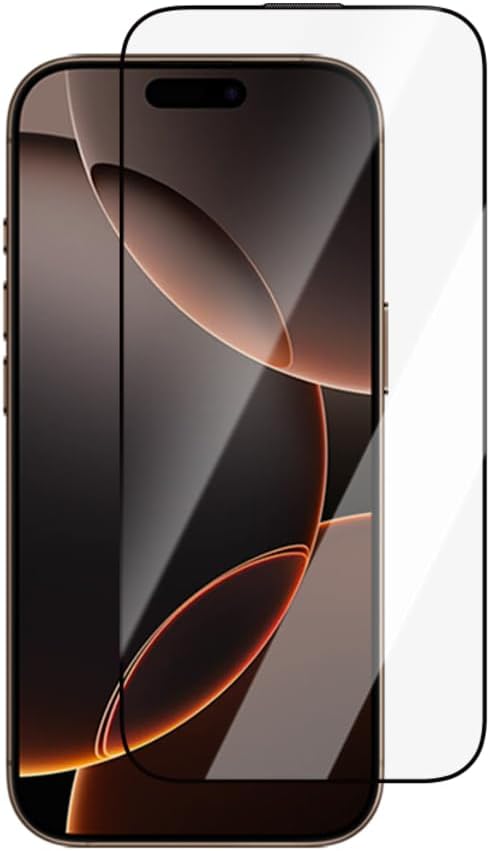 iPhone 16 Pro ile Uyumlu 0.25mm HD 3D Temperli Cam Ekran Koruyucu Uygulama Aparatlı Şeffaf - Görsel 2