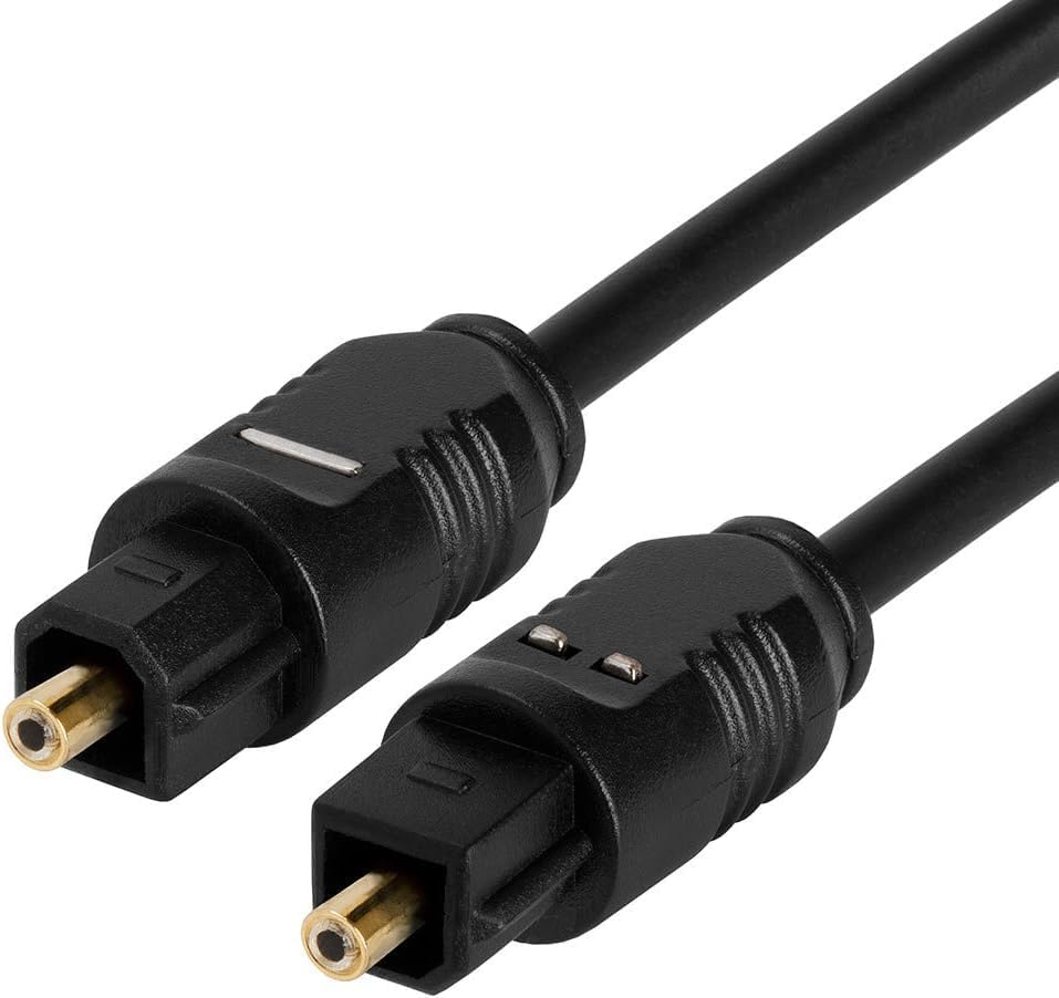 Optik Ses Kablosu Toslink - Toslink 3 Metre YWL2.2 Dijital Audio Fiber Optik Kablo TV Soundbar Hoparlör Ses Sistemleri İçin Optik Bağlantı Kablosu | ZR146 (Siyah 3 Metre) - Görsel 3