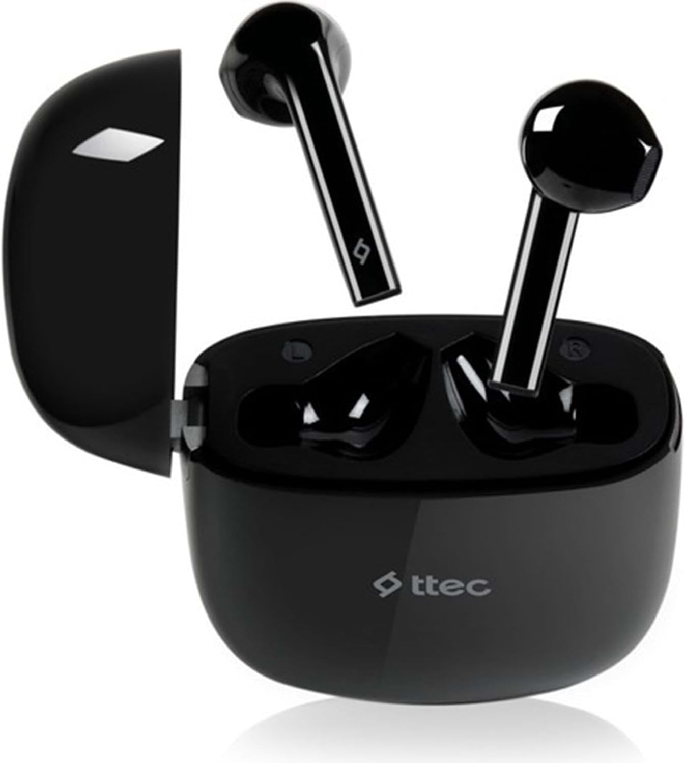 AirBeat Go Gerçek Kablosuz TWS Bluetooth Kulaklık - Siyah - 2KM141S