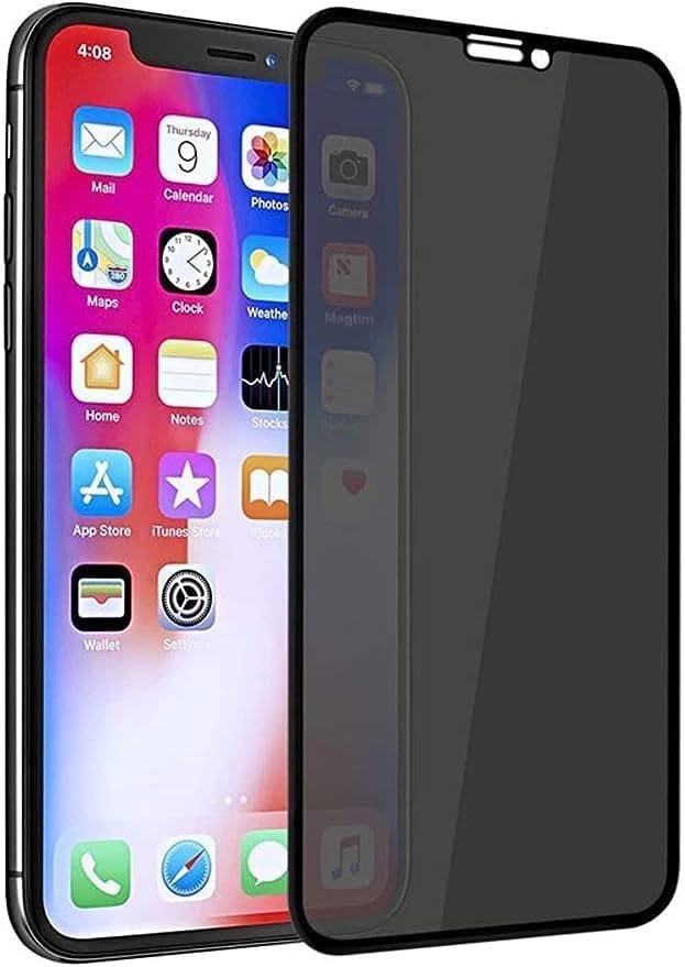 iPhone 14 Pro Max Gizli Hayalet Ekran Koruyucu, Yandan Görünmeyen Full Ekran Koruyucu Cam, Tam Gizlilik Tam Koruma. - Görsel 3