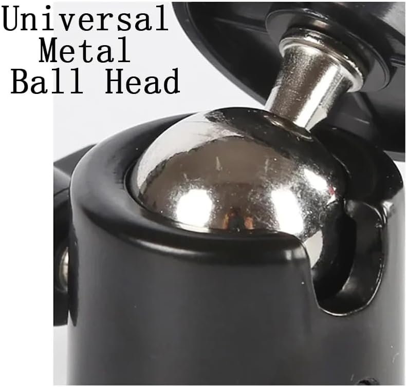 360 Döner Mafsallı Vida Adaptörü, 1/4 Bağlantı Uyumlu Tripod ve Monopod Aksesuarı, Kamera, Akıllı Telefon, GoPro, Mikrofon, LED Işık, Video Monitör ile Uyumlu Montaj Parçası - Görsel 3