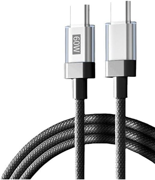 60W PD 3.0 Limpio Type-C to Type-C Hızlı Şarj ve Data Kablosu 1m Siyah - Görsel 3