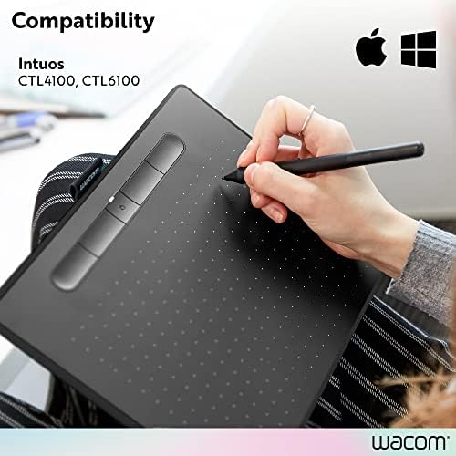 Wacom LP1100K Intuos Tablet Siyah için 4K Kalem - Görsel 3