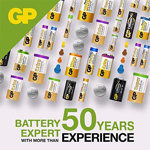 CR2032 3v Lithium Knopfzellen, 20 Stück Li-Mn Knopfbatterien CR 2032 - 3 Volt im 20-er Pack, Batterien einzeln entnehmbar (GP Batteries Markenprodukt) - Görsel 3