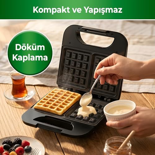 Alternative view of KSM-2405K Siyah Çocuk Waffle Makinesi