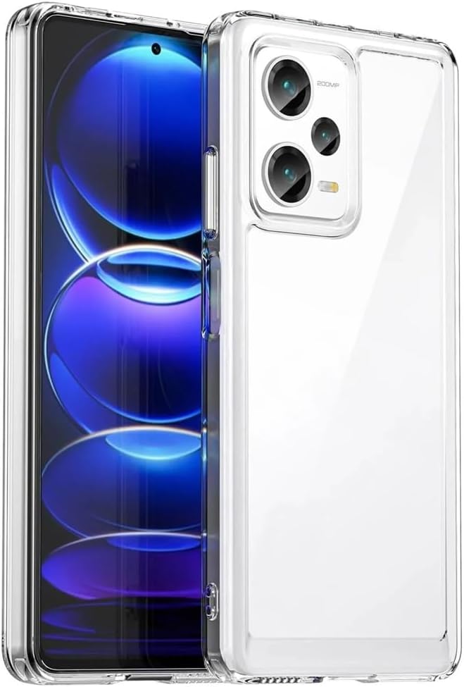 Alternative view of Xiaomi Redmi Note 12 Pro 5G İle Uyumlu Yüksek Kalite Şeffaf Telefon Kılıfı