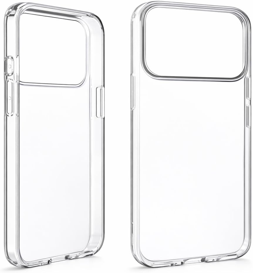 iPhone 17 Pro Max İle Uyumlu Kılıf Crystal Clear İnce Sararma Yapmayan Logo Gösteren Tuşlara Rahat Erişim Sert Plastik Şeffaf İphone 17 Pro Max İle Uyumlu Kılıf (iPhone 17 Pro Max) - Görsel 3
