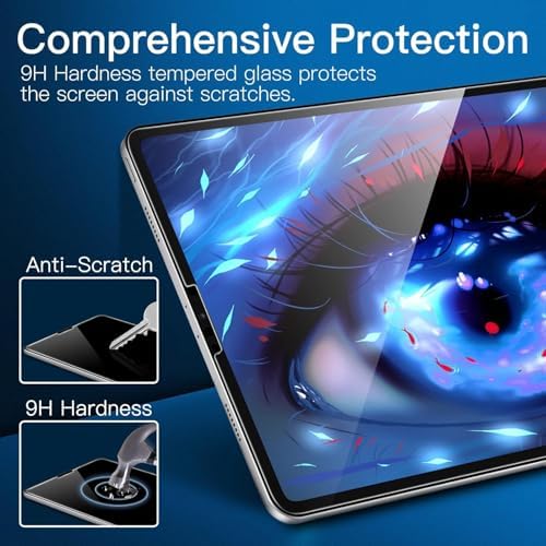 Kolay Kurulum Mekanizmalı Tablet Cam iPAD A16 10.Nesil 10.9 10.2 Air 11 2025 ile Uyumlu Tablet Ekran Koruyucu Aparatlı Dokunmatik Kurulum Temperli Cam Oto Hizalama (iPAD A16 10.NESİL 10.9 İÇİN)