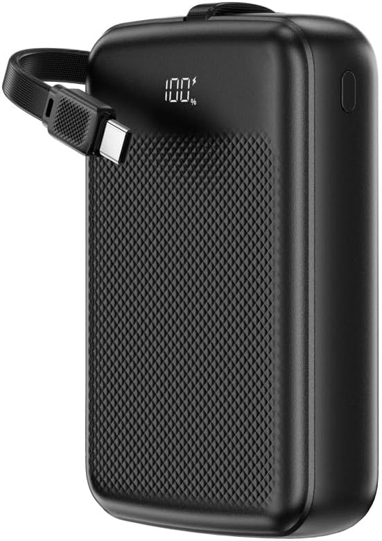Alternative view of Acefast LED Dijital Ekranlı 20000 mAh Taşınabilir Şarj Aleti PD22.5W Powerbank + Usb-C Kablosu - M14