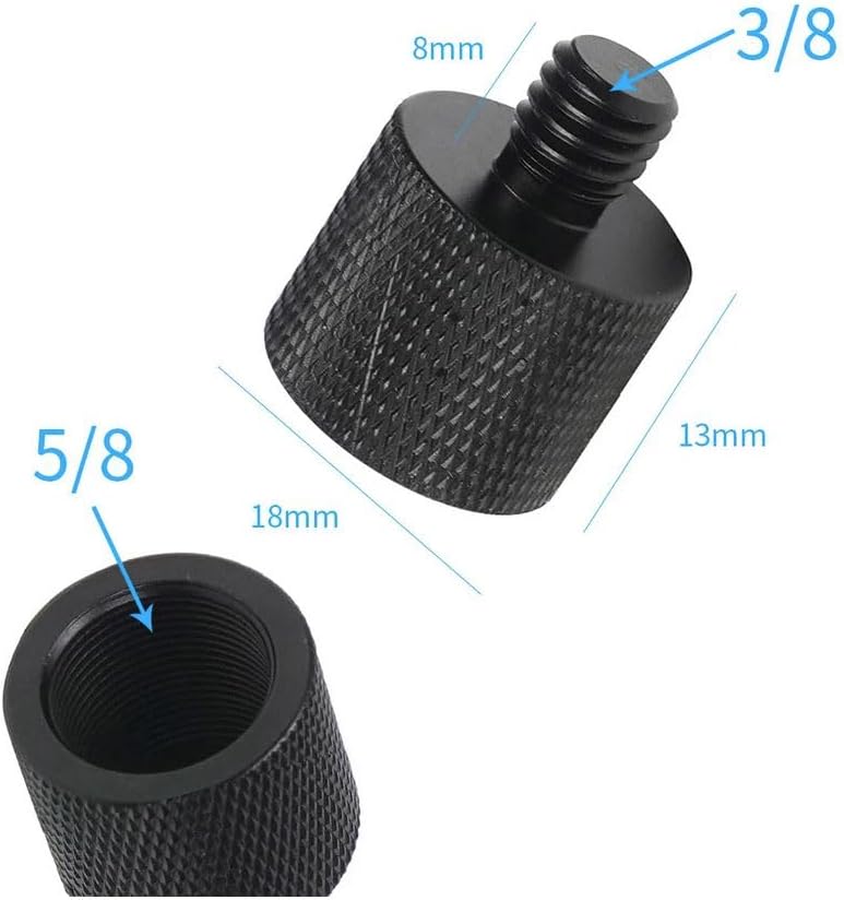 Alternative view of 5/8 inç Mikrofon standını 3/8 İnç Tripod Vidasına Dönüştürücü Vida Adaptörü