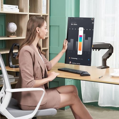 Alternative view of North Bayou NB F80 17-32" LCD/LED Monitor Mount Ergonomic Gas Spring Desk Mount 2-9 Kg