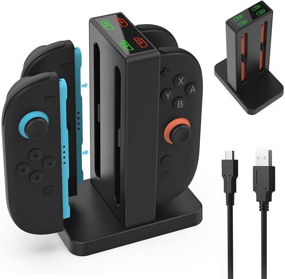 Switch 2 için Joycon Şarj İstasyonu Dock